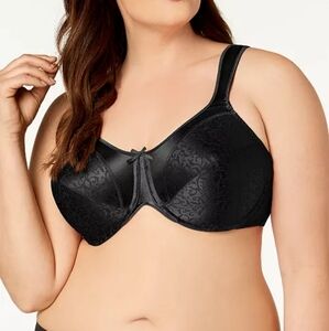 NWT "Bali" Satin Tracings Underwire Minimizer Bra 36D,38D,40C,42C,40DD, 42DDD